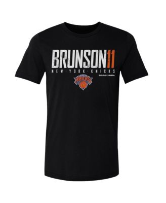 Men's Jalen Brunson Black New York Knicks Elite T-Shirt