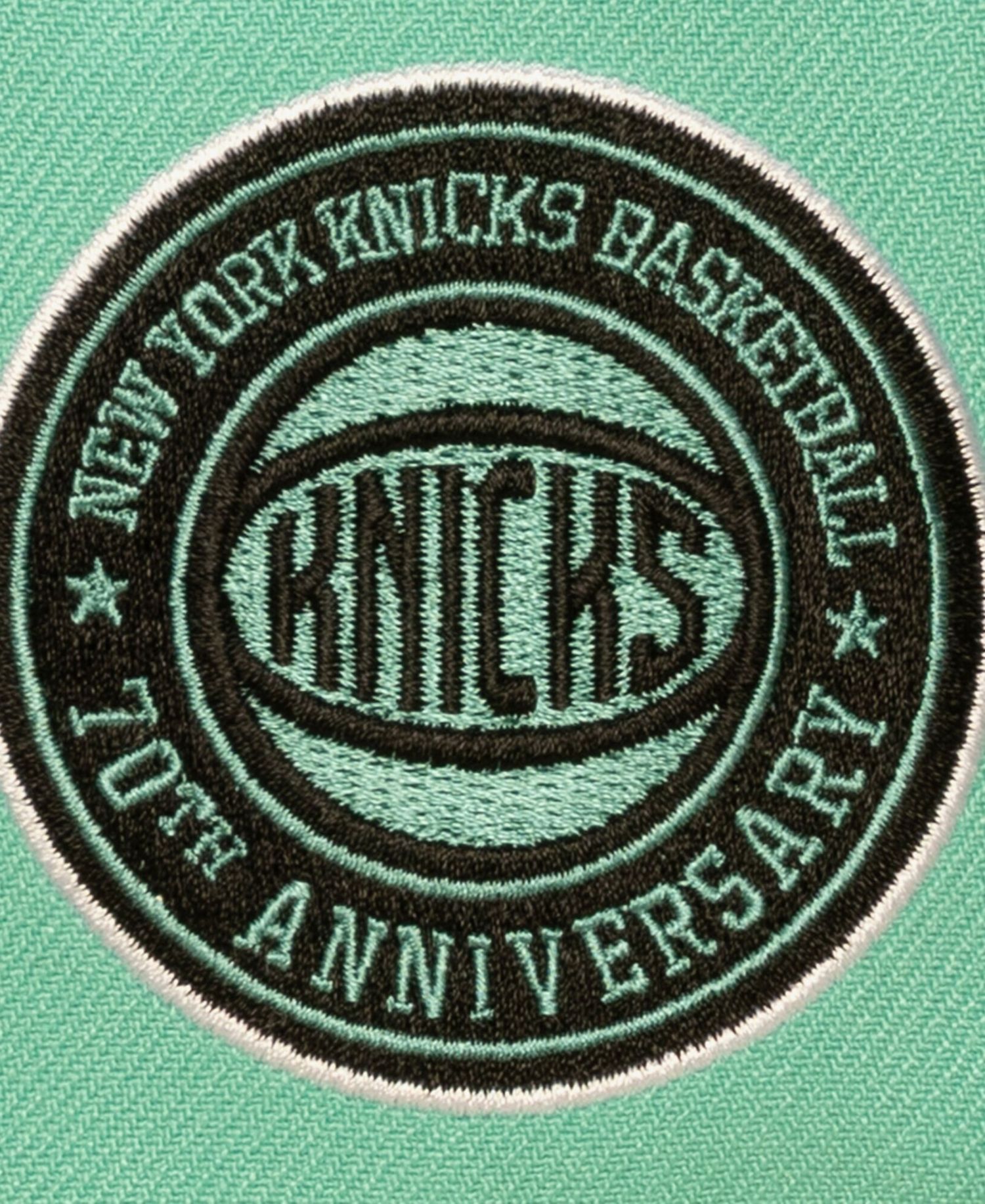 Men's Mint/Black New York Knicks In the City Pro Pinch Snapback Hat
