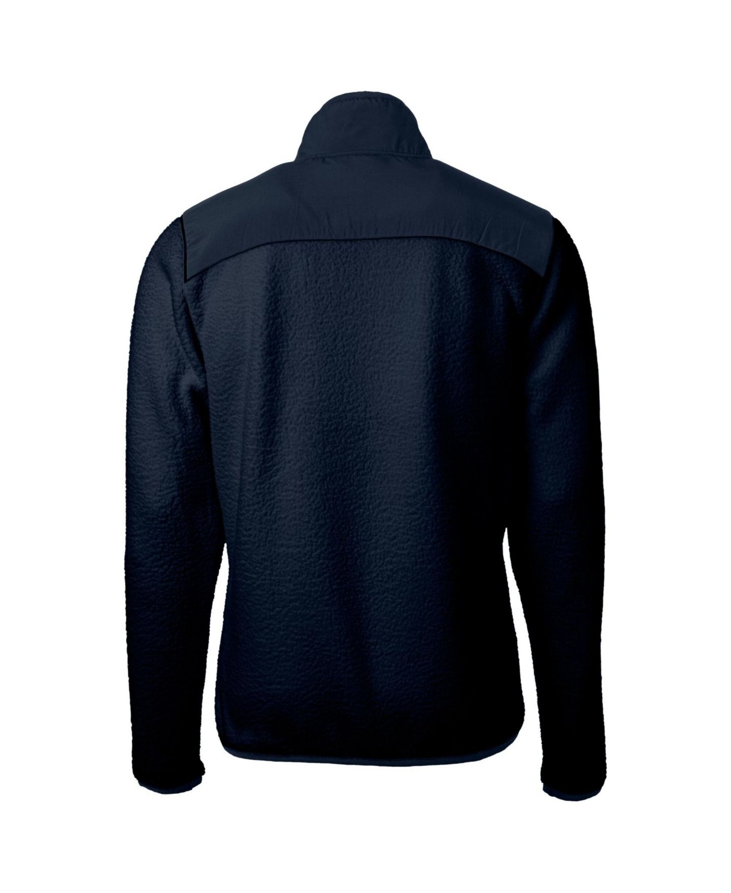 Мужская куртка Cutter & Buck Navy Los Angeles Dodgers Big & Tall Cascade Eco Sherpa Fleece Full-Zip — фото 3