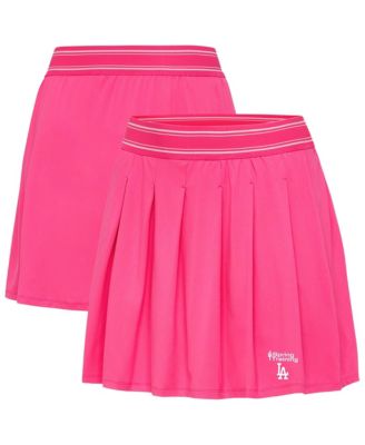 Women's Pink Los Angeles Dodgers Spring Training Retro Skort