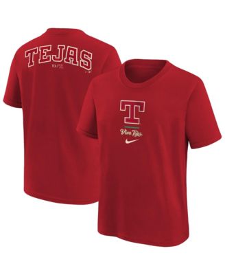 Big Boys and Girls Red Texas Rangers 2026 City Connect T-Shirt