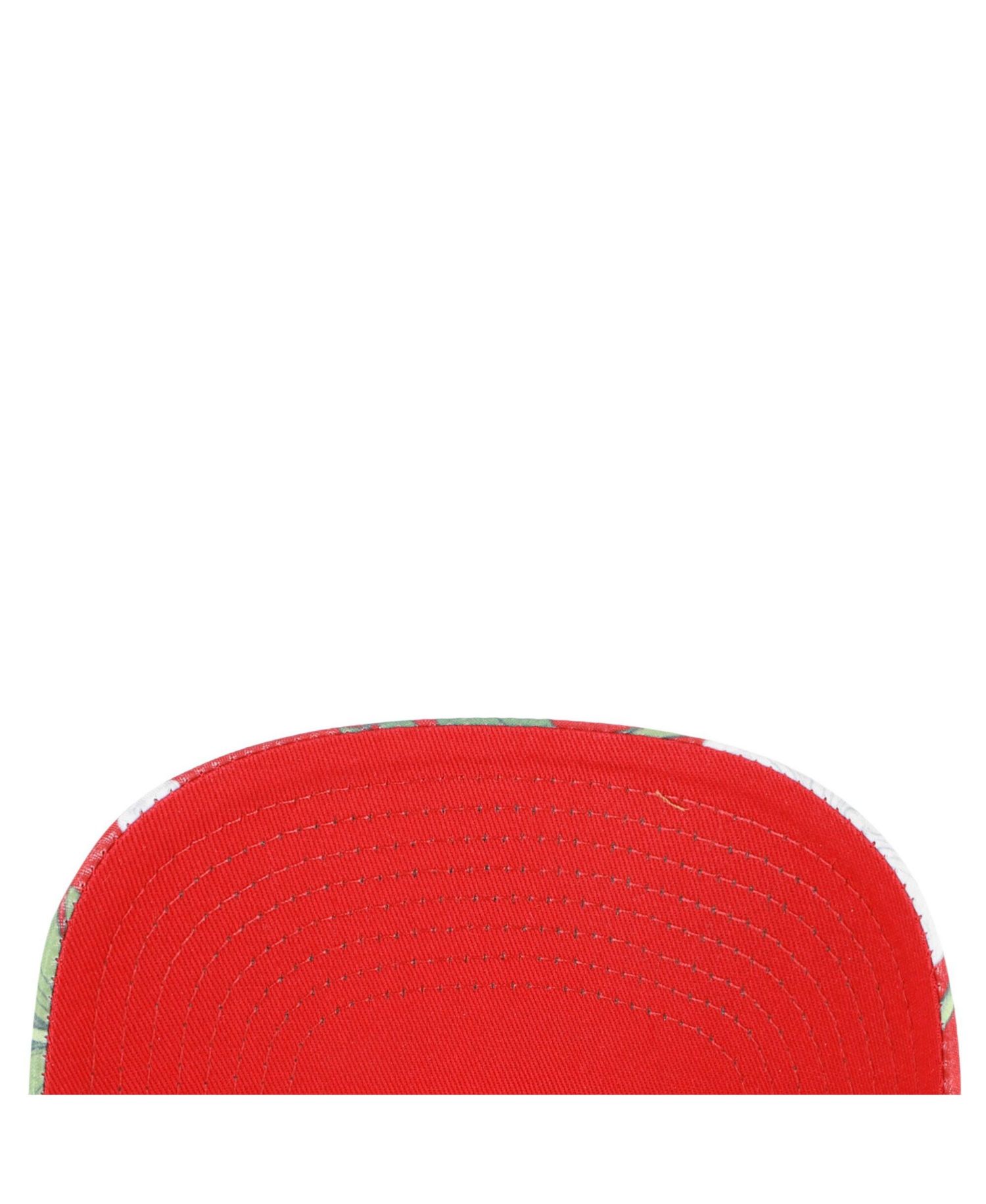 Men's Red/White Florida Panthers Beach Side Adjustable Trucker Hat