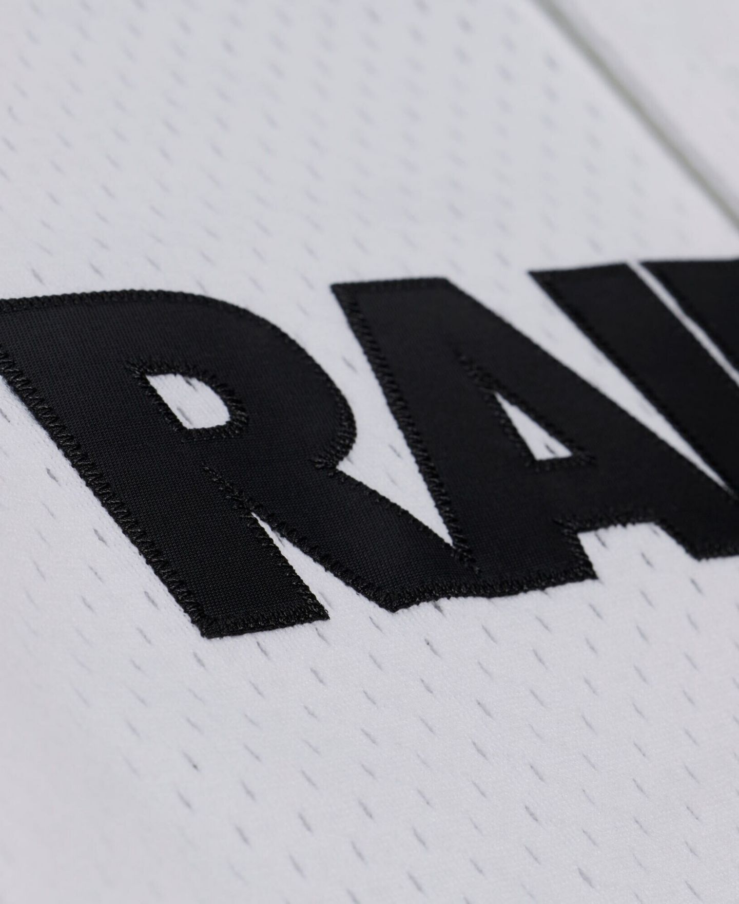 Мужская бейсбольная джерси Mitchell & Ness Las Vegas Raiders на пуговицах, сетка, White — фото 2