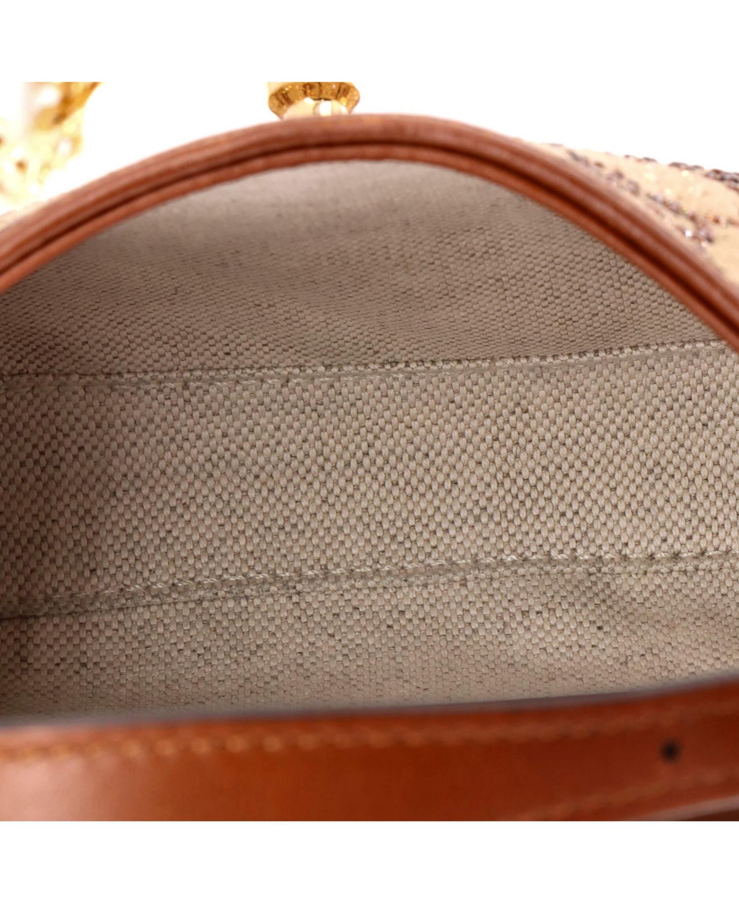 Mini Jackie 1961 Chain Hobo Crystal Embellished GG Canvas