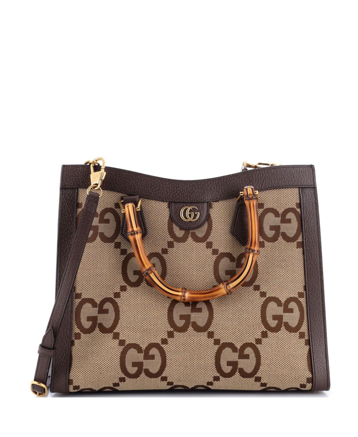 Medium Diana NM Bamboo Handle Tote Jumbo GG Canvas