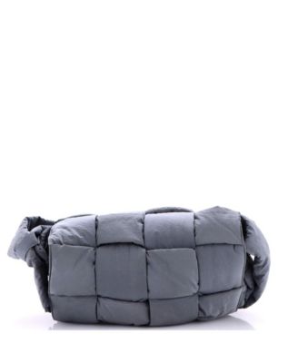 Padded Tech Cassette Crossbody Bag Intrecciato Nylon