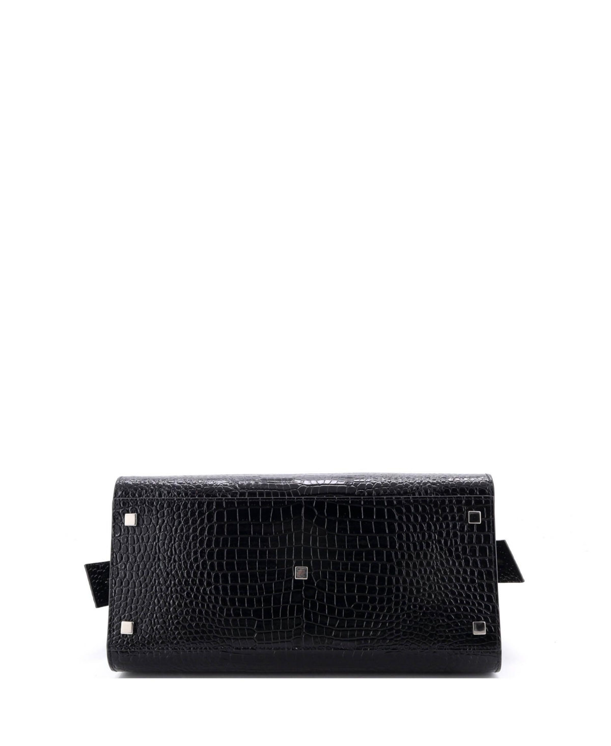 Pre-Owned Saint Laurent Medium Uptown Tote Embossed Leather