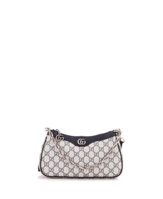 Small Ophidia Charm Shoulder Bag GG Coated Canvas
