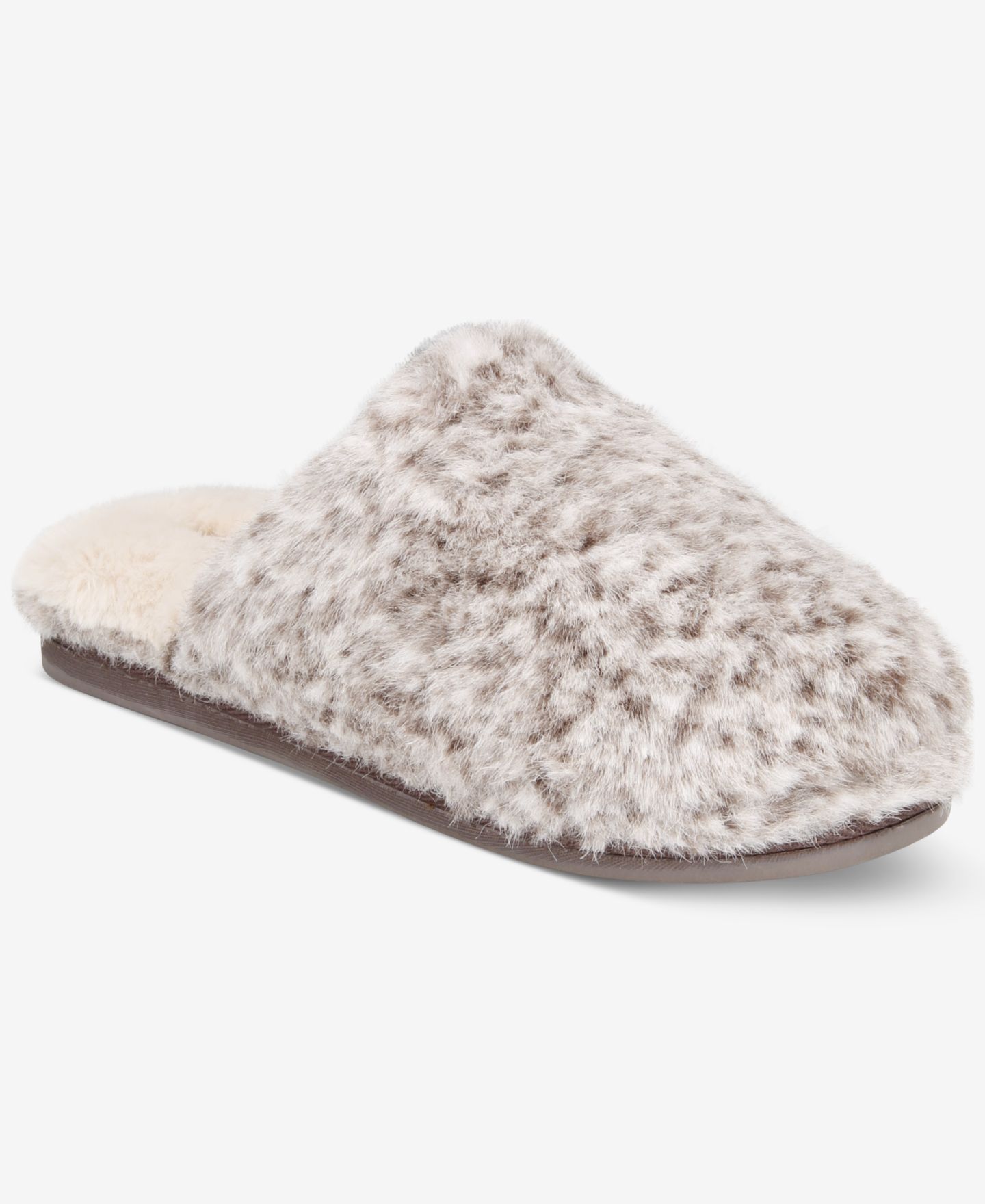 Женские тапочки State of Day Boxed Slippers, цвет: Леопардовый песочный — фото 4