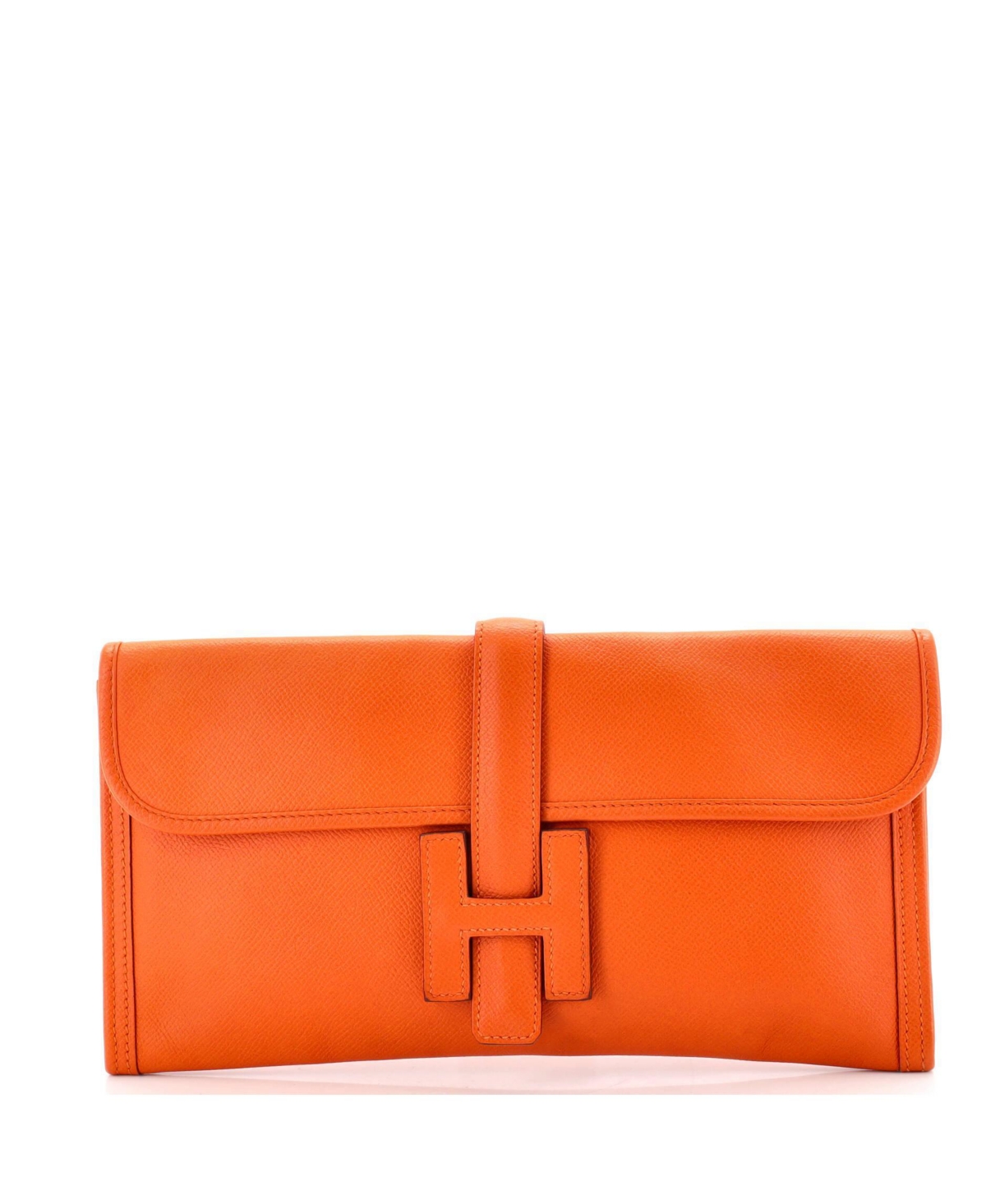 Pre-Owned HERMES 29 Jige Elan Clutch Epsom