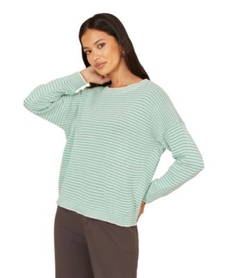 Women's Knitted Stripe Relaxed Jumper