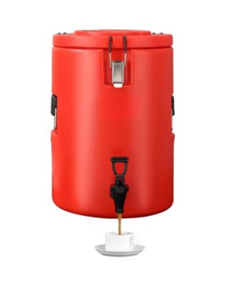 Stainless Steel Insulated Beverage Dispenser, 4.5 gal Thermal Drink Server with Spigot