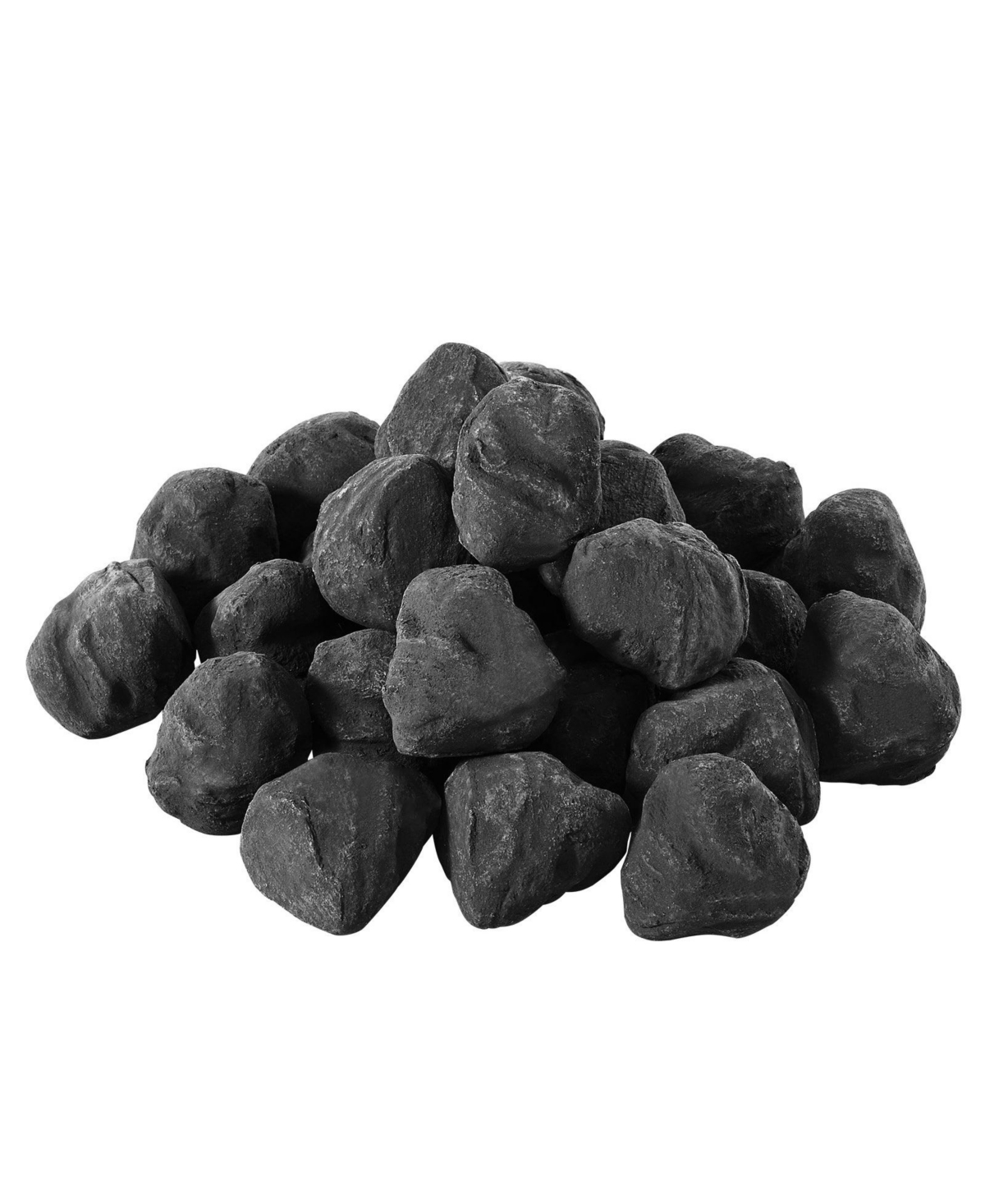 Cozito Lava Rocks, 1.2-2.0 inches 25-Piece Fire Stones for Propane Gas Fire Pits