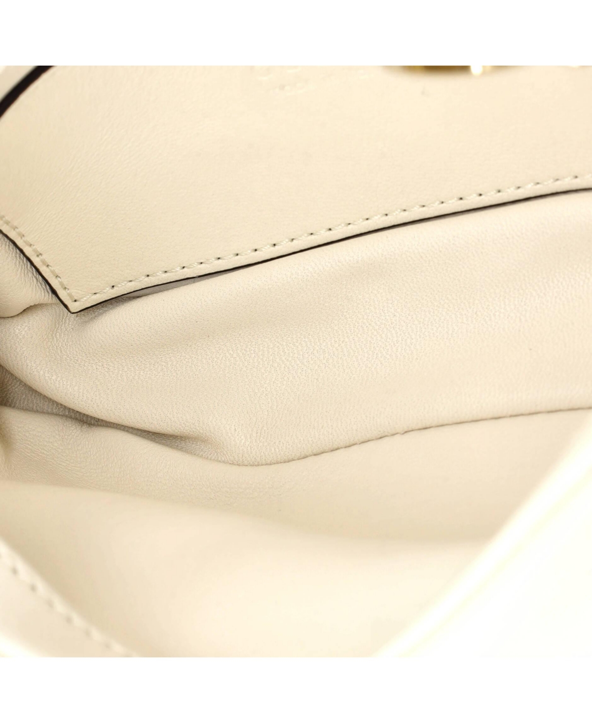 Pre-Owned Gucci Mini Gg Milano Top Handle Bag Leather
