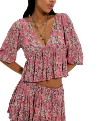 Women's Perishing Printed Top & Skirt, 2-Piece Set
