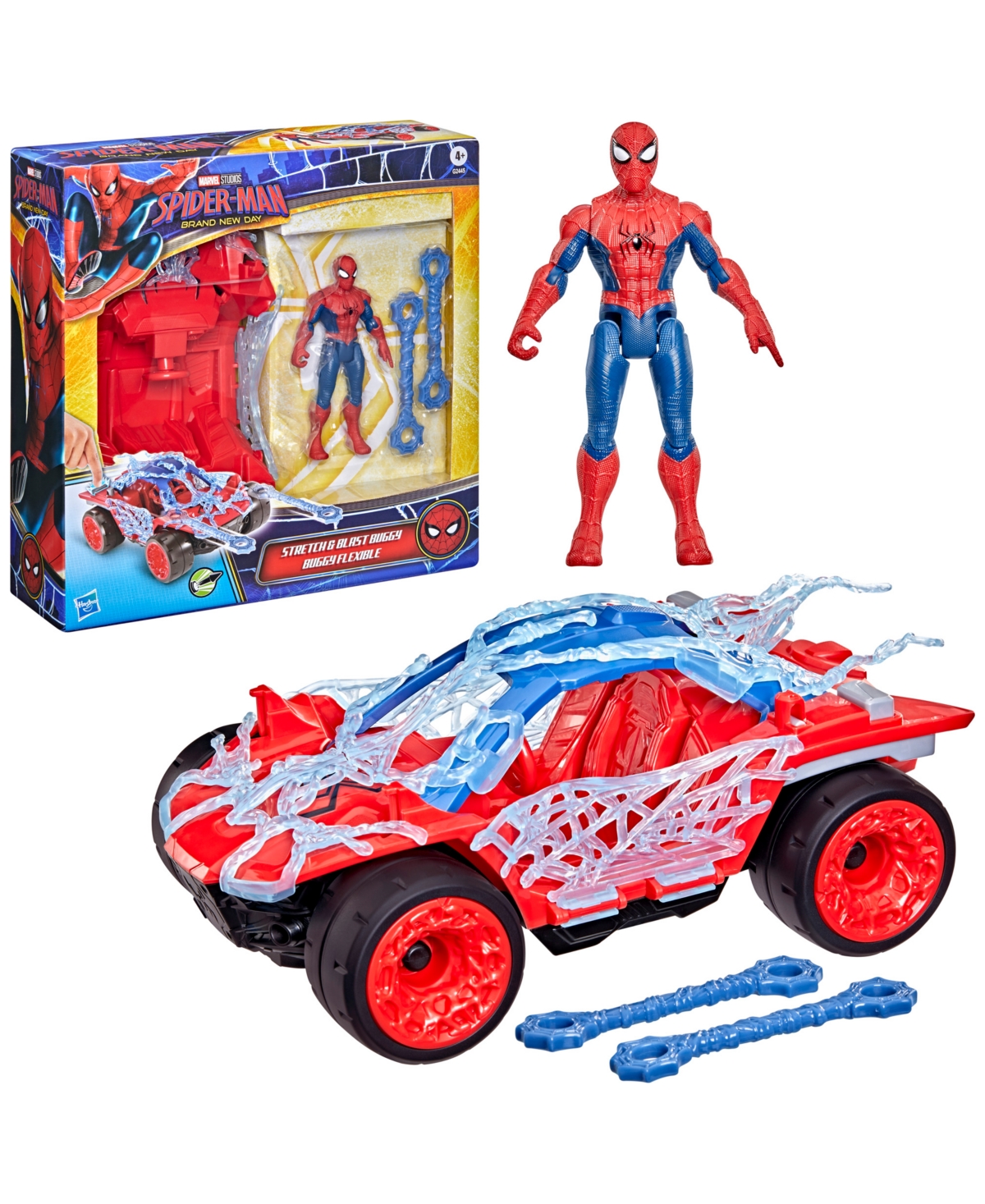 Spider-Man Marvel Spider-Man ActionVerse Stretch and Blast Buggy