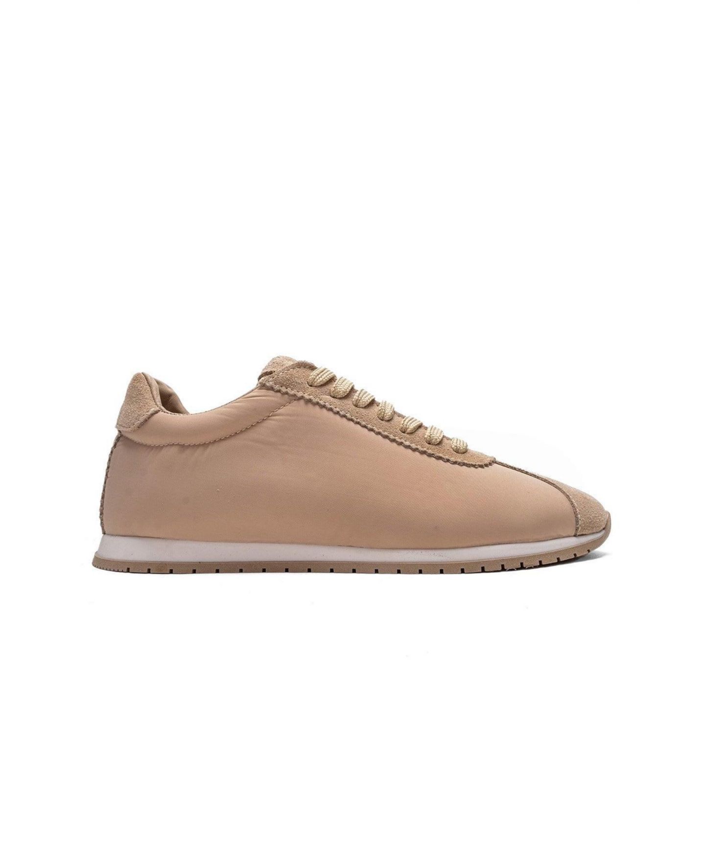 Женские кроссовки Forever & Always Shoes Unica Leather Sport, цвет: Бежевый — фото 2