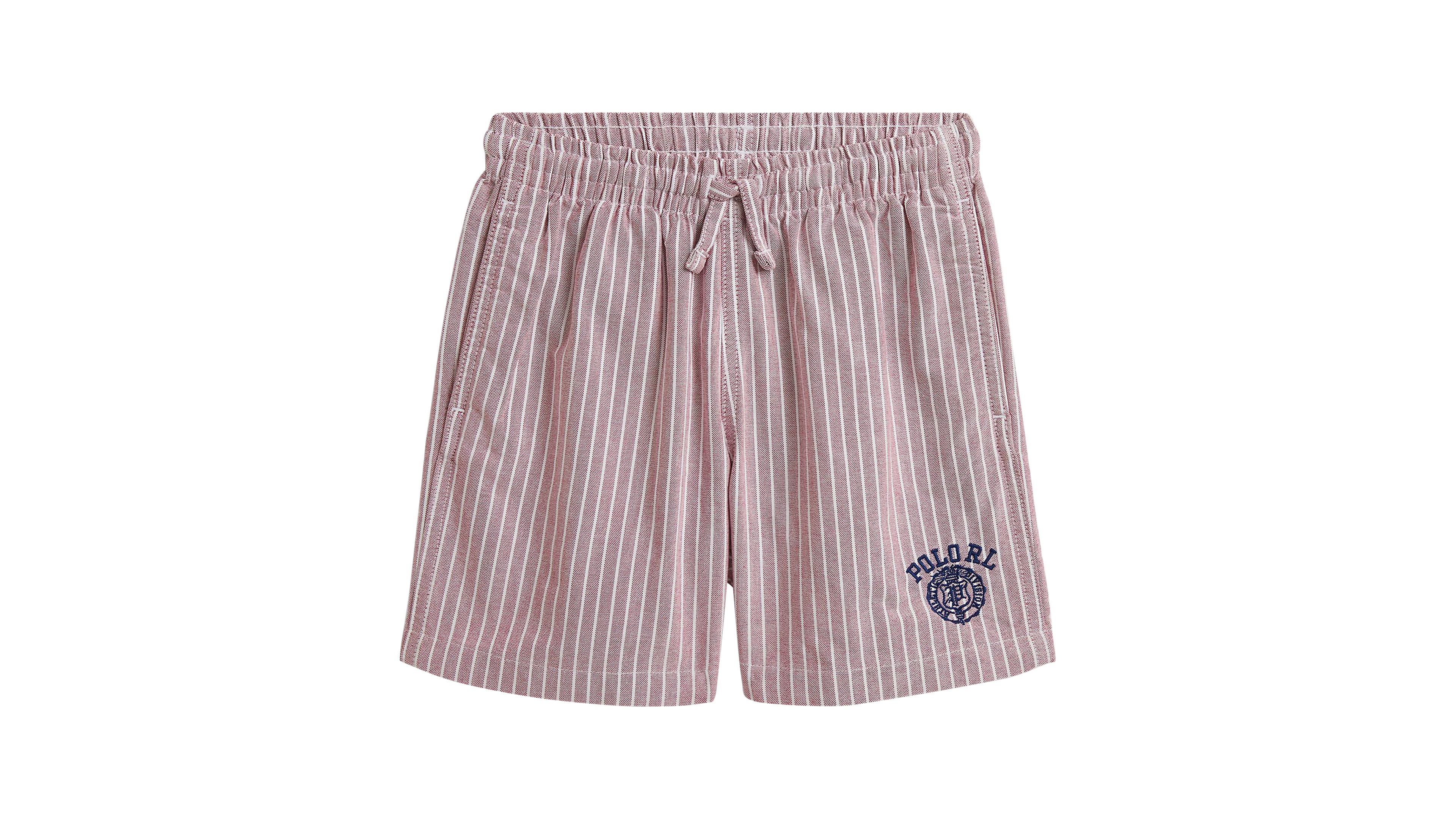 Polo Ralph Lauren Boys' 2T-7 Big Fit Striped Cotton Oxford Shorts