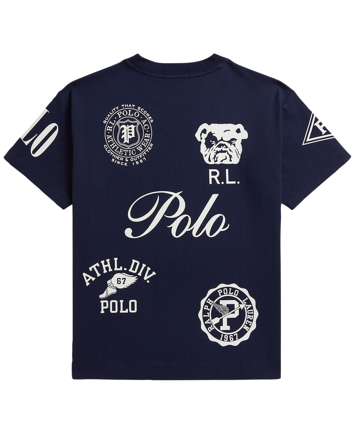 Polo Ralph Lauren Boys' 8-20 Big Fit Cotton Graphic T-Shirt