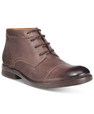 clarks cap toe boot