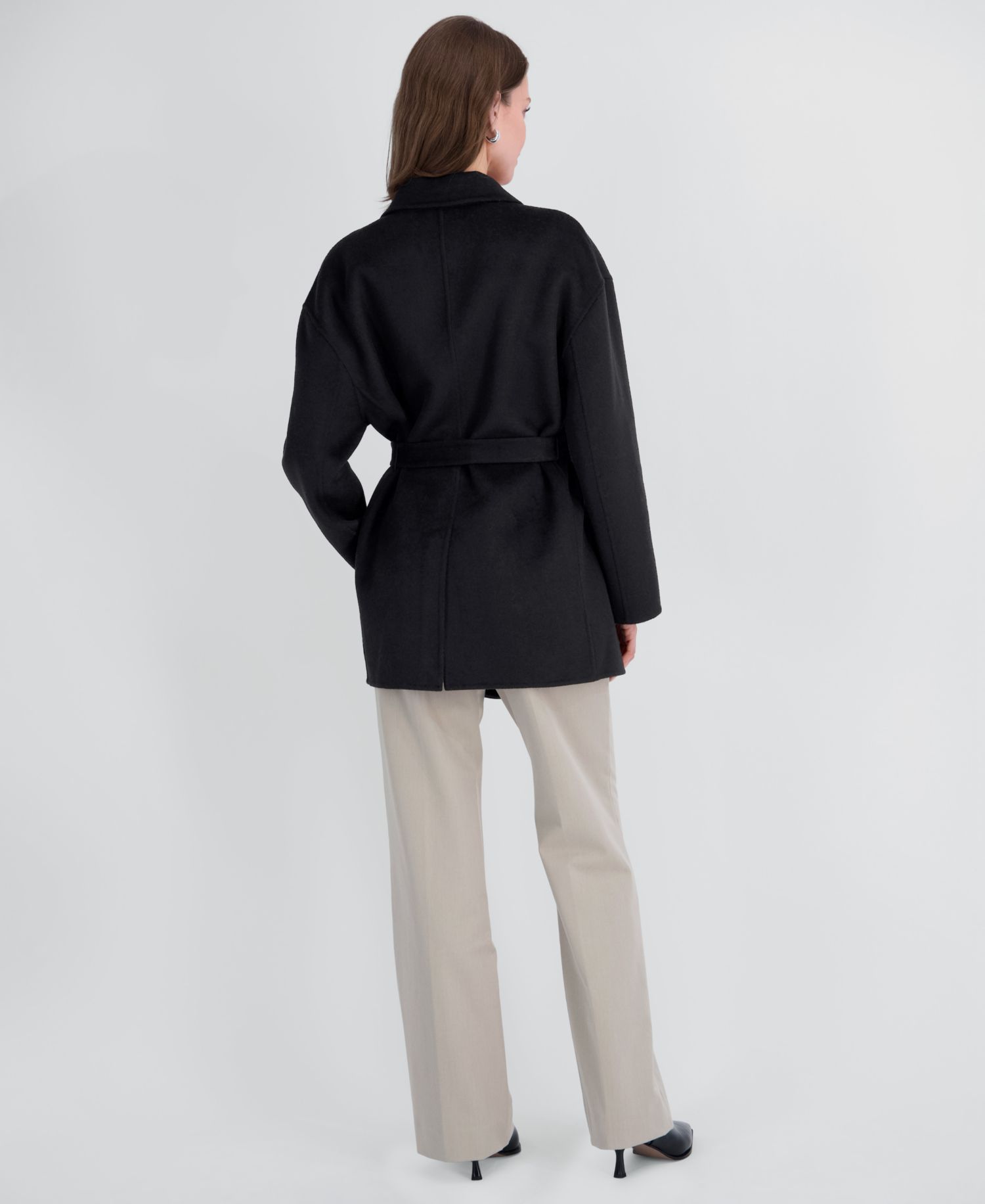 Women's Double-Faced Belted Coat