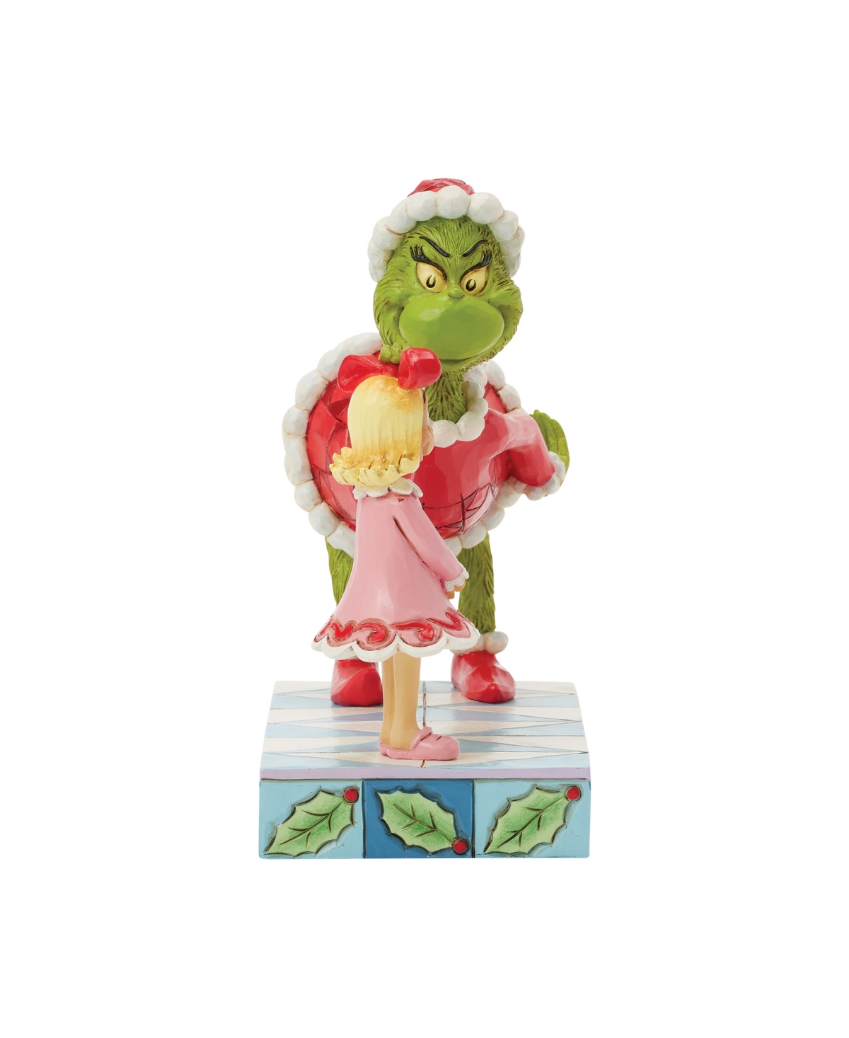 Jim Shore Grinch Fig Grinch Patting Cindy