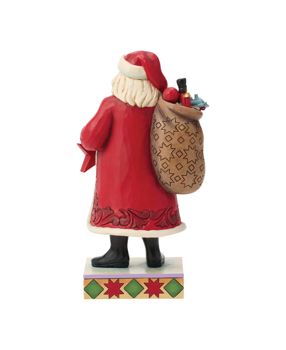 Jim Shore Heartwood Creek Fig Macy's Santa with Toys