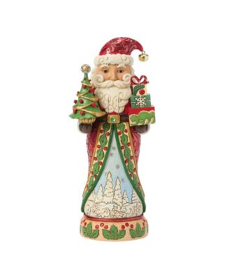 Heartwood Creek Traditional Santa Nutcracker Figurine