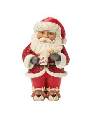 Heartwood Creek Santa with Hot Cocoa Figurine