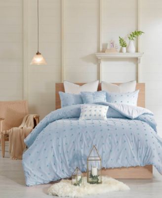 Brooklyn Jacquard Cotton 7-Pc. Comforter Set, King/California King