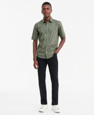 macys mens casual dress shirts Men's Short Sleeve Button Down Select Size:3XL KissProm Gorgeous Mermaid Square WK28FY26FLASH50DRESS Slim fit have shirt