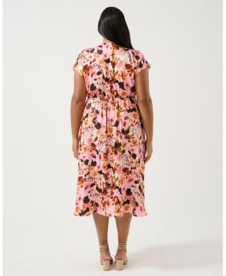 maxi formal plus size dresses Plus Size Formal Dress Black V Neck Tiered Tulle Maxi Dress