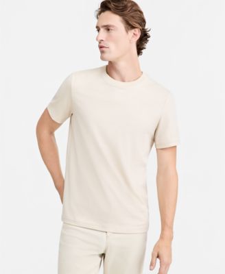 Men's Mercerized Cotton Short Sleeve Crewneck T-Shirt