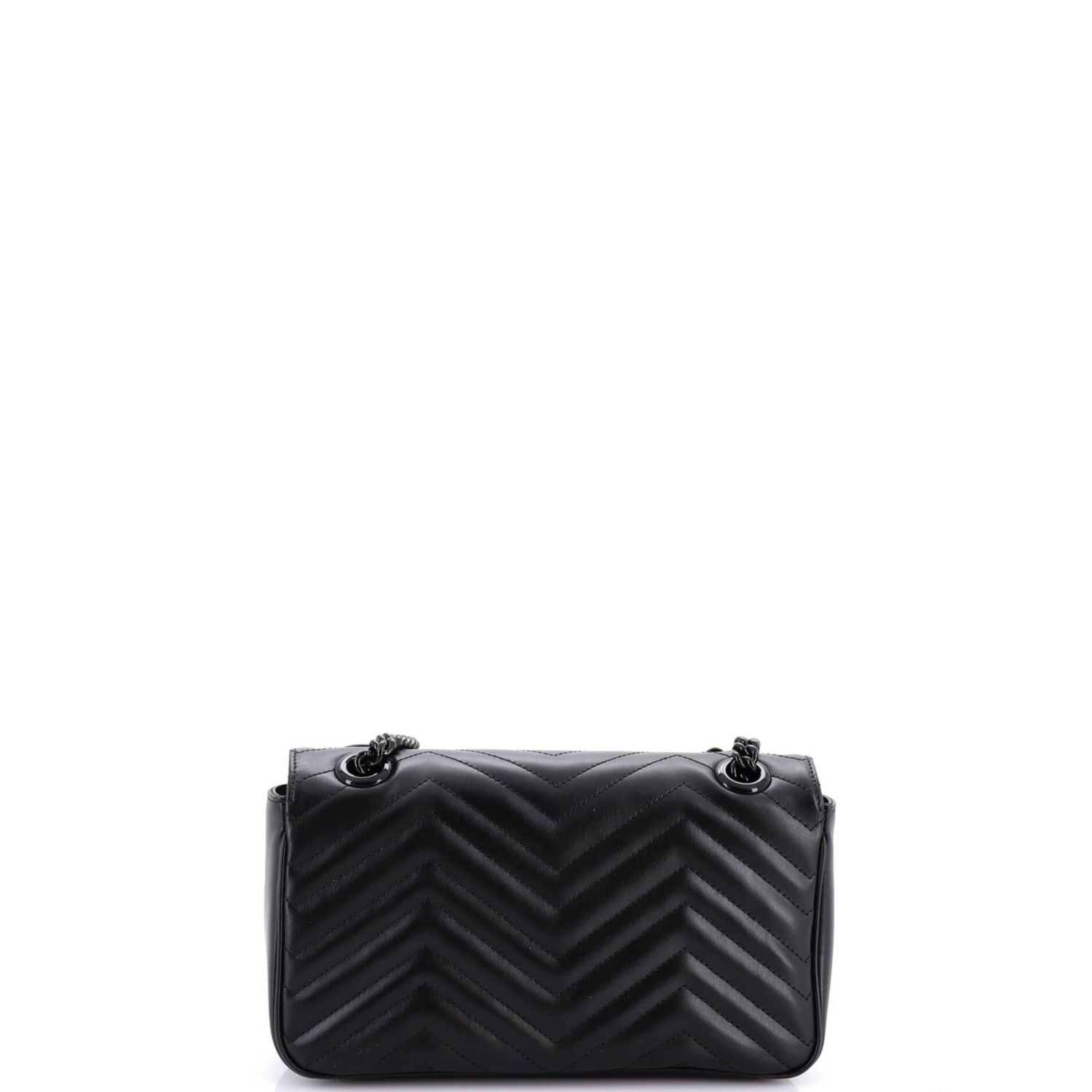 Medium GG Marmont Flap Bag Matelasse Leather