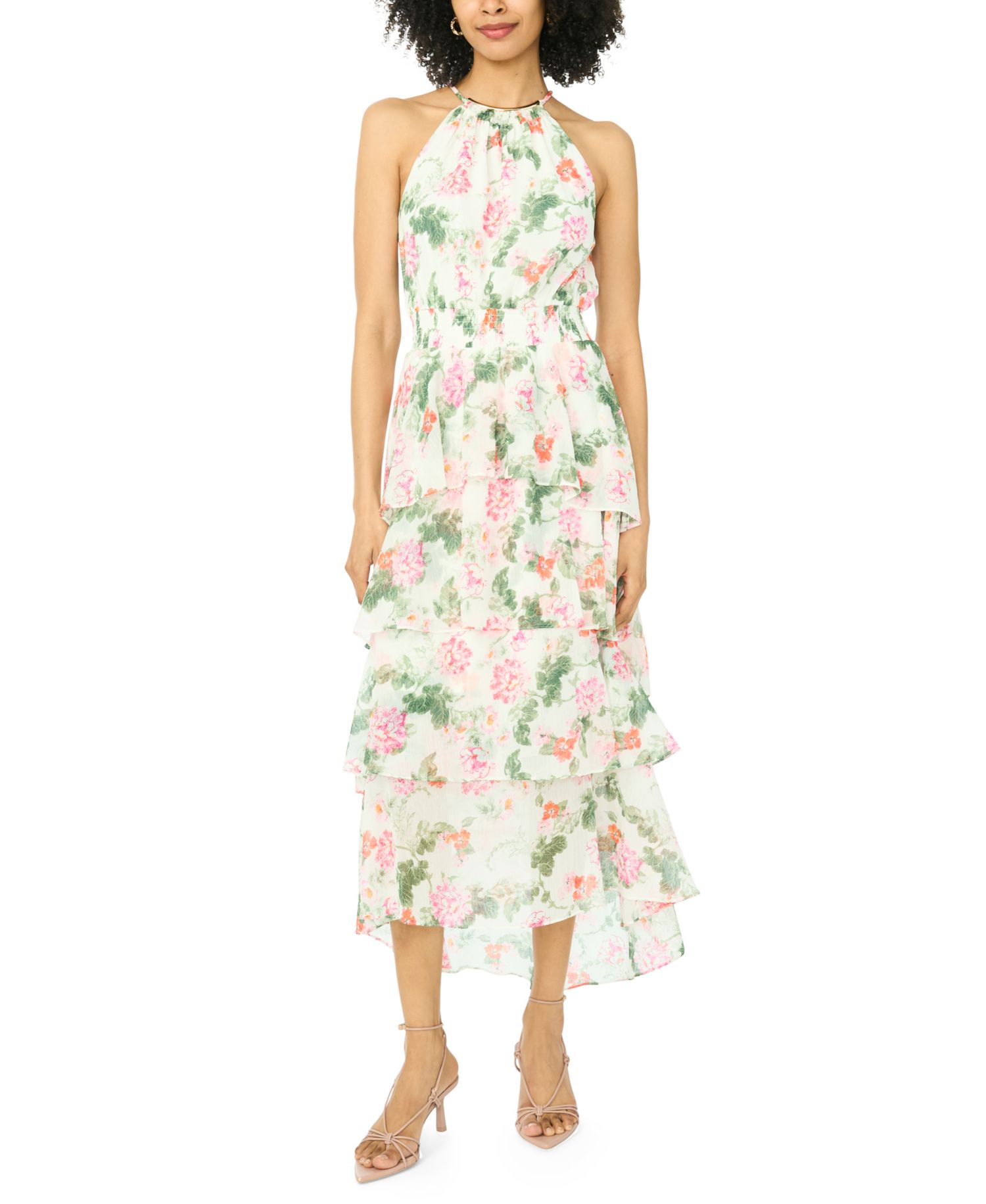Women's Sleeveless Necklace Dress