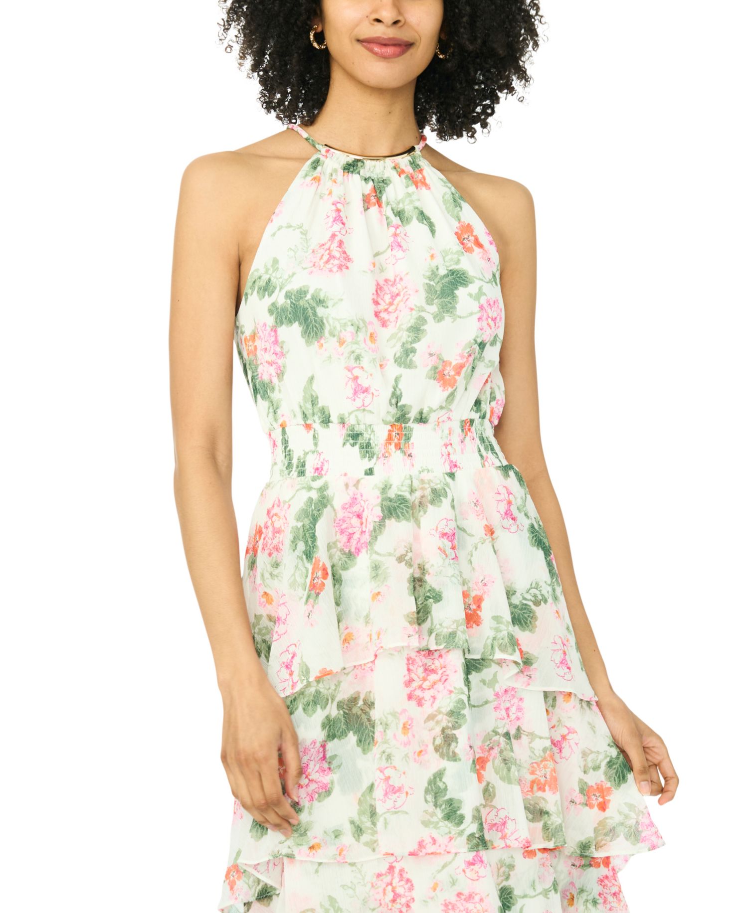 Women's Sleeveless Necklace Dress