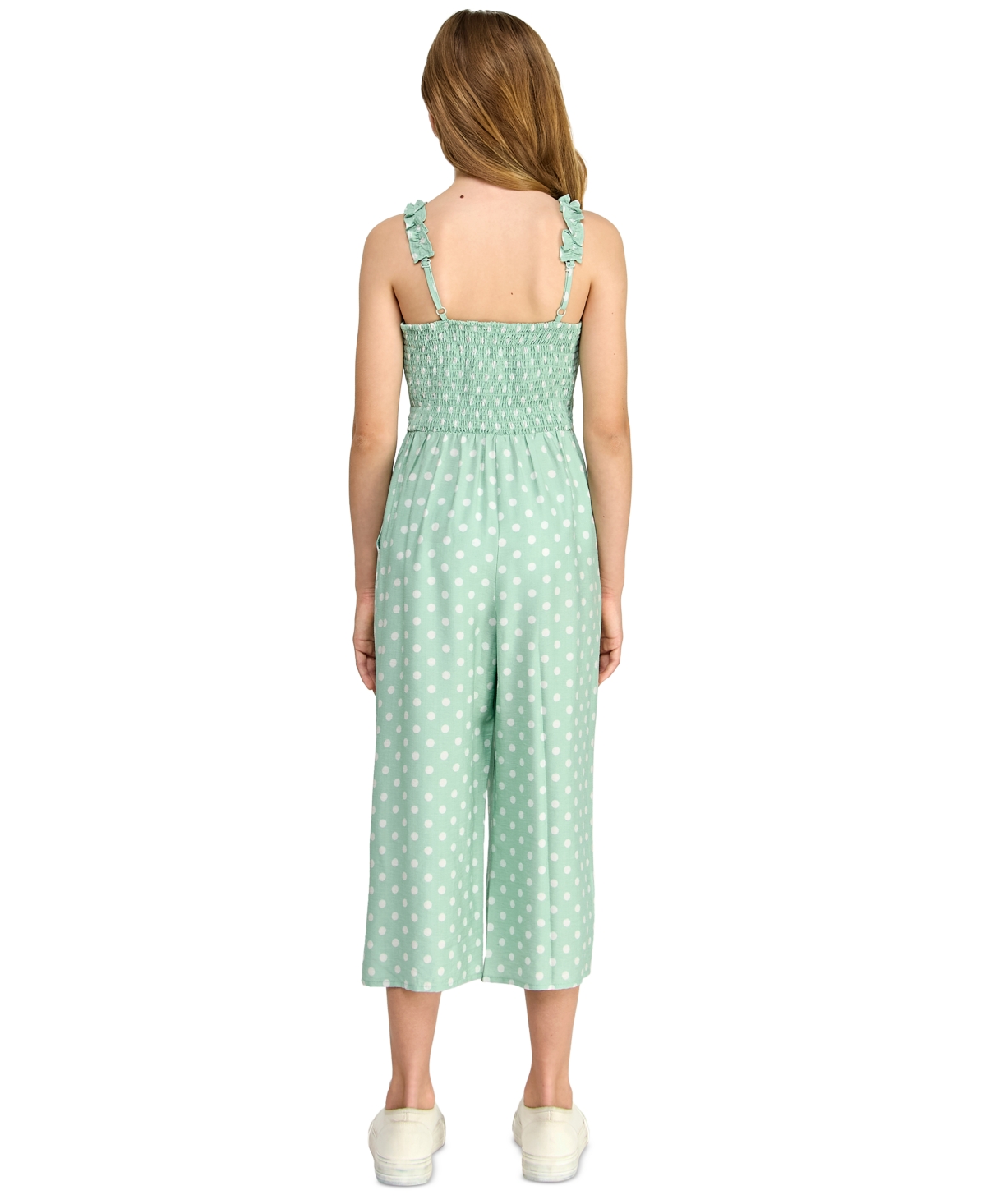 As U Wish Girls' 7-16 Sleeveless Jumpsuit