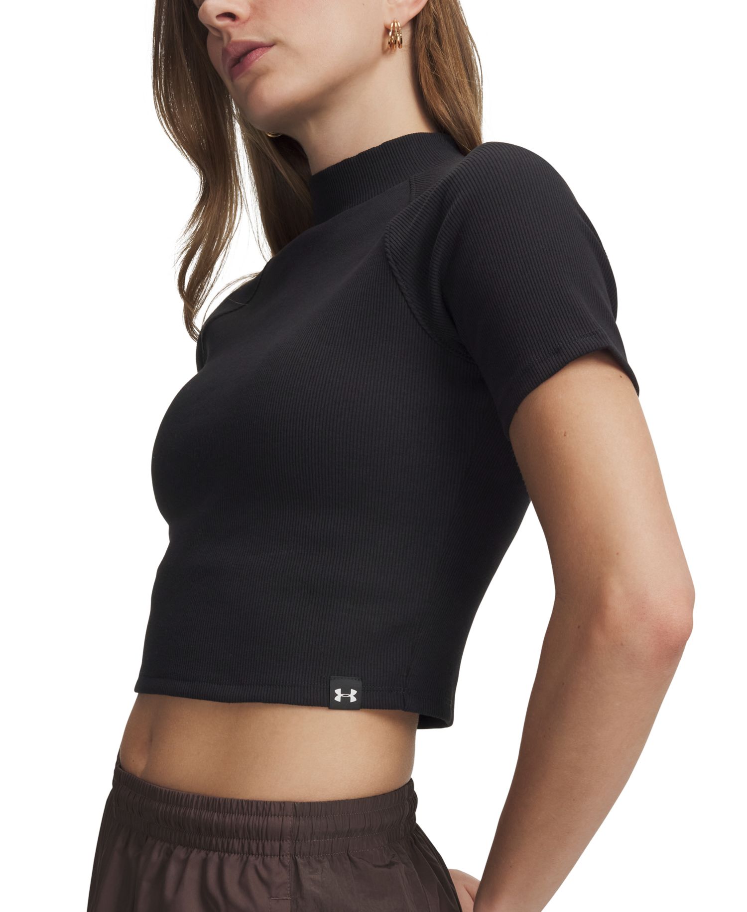 Women's Rival Rib Mock-Neck T-Shirt
