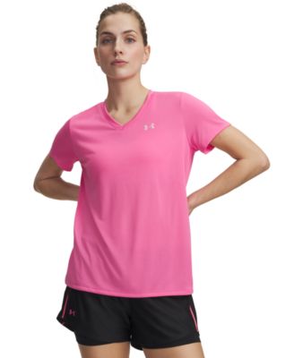 Women's Tech V-Neck Short-Sleeve Top