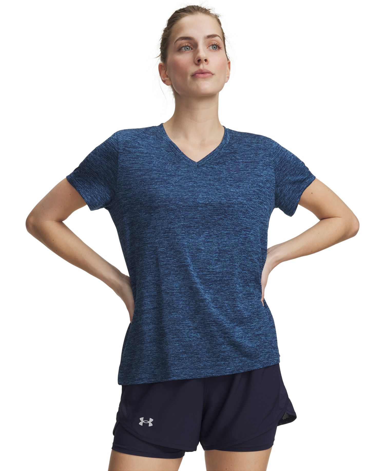 Women's Twist Tech V-Neck Short-Sleeve Top