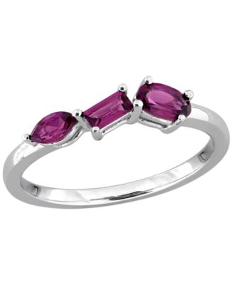 Amethyst (5/8 ct. t.w.) Ring in Sterling Silver (Also Available in Blue Topaz, Rhodolite)
