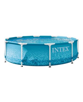 28206EH 10' x 30" Above Ground Steel Metal Frame Beachside Swimming Pool