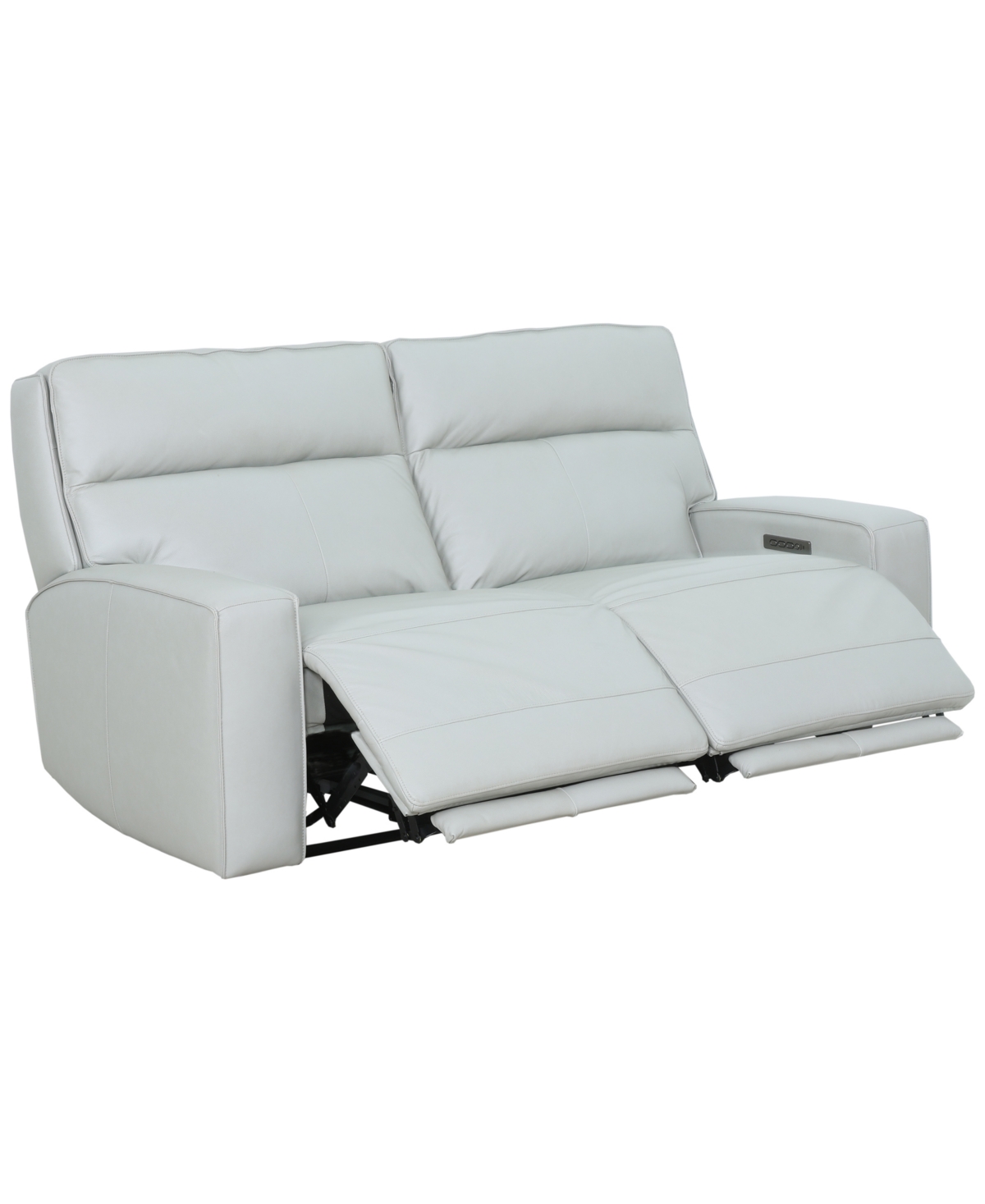 Zackary 2-Piece Leather Sofa with 2 Power Motion, Macy's Exclusive