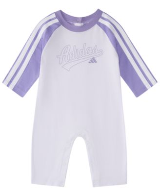 Baby Girls' Raglan Coverall