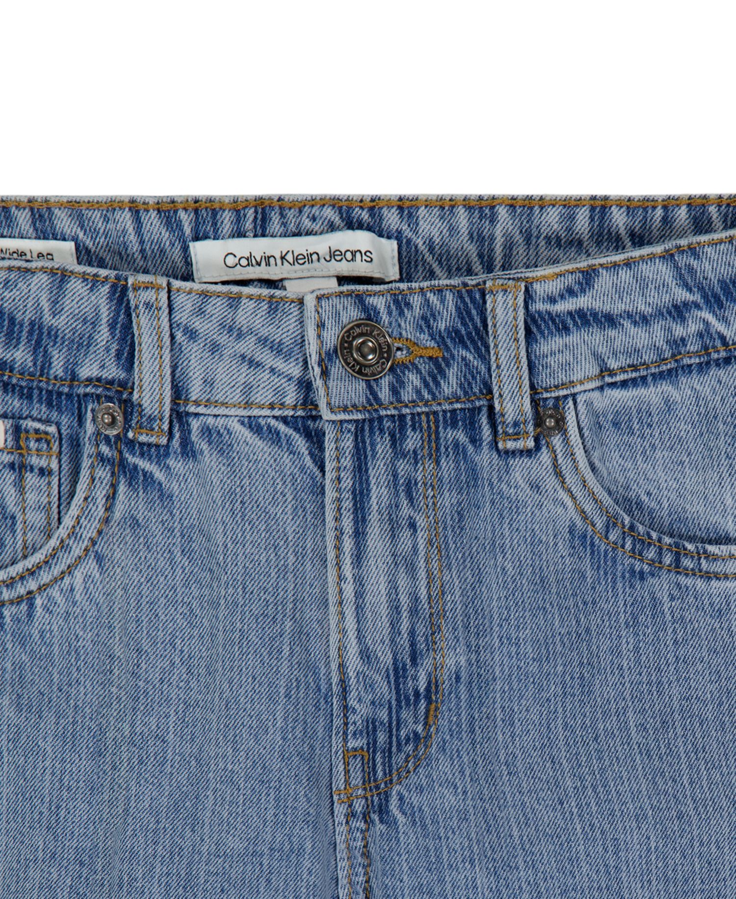 Girls' 7-16 Wide-Leg Denim Jeans