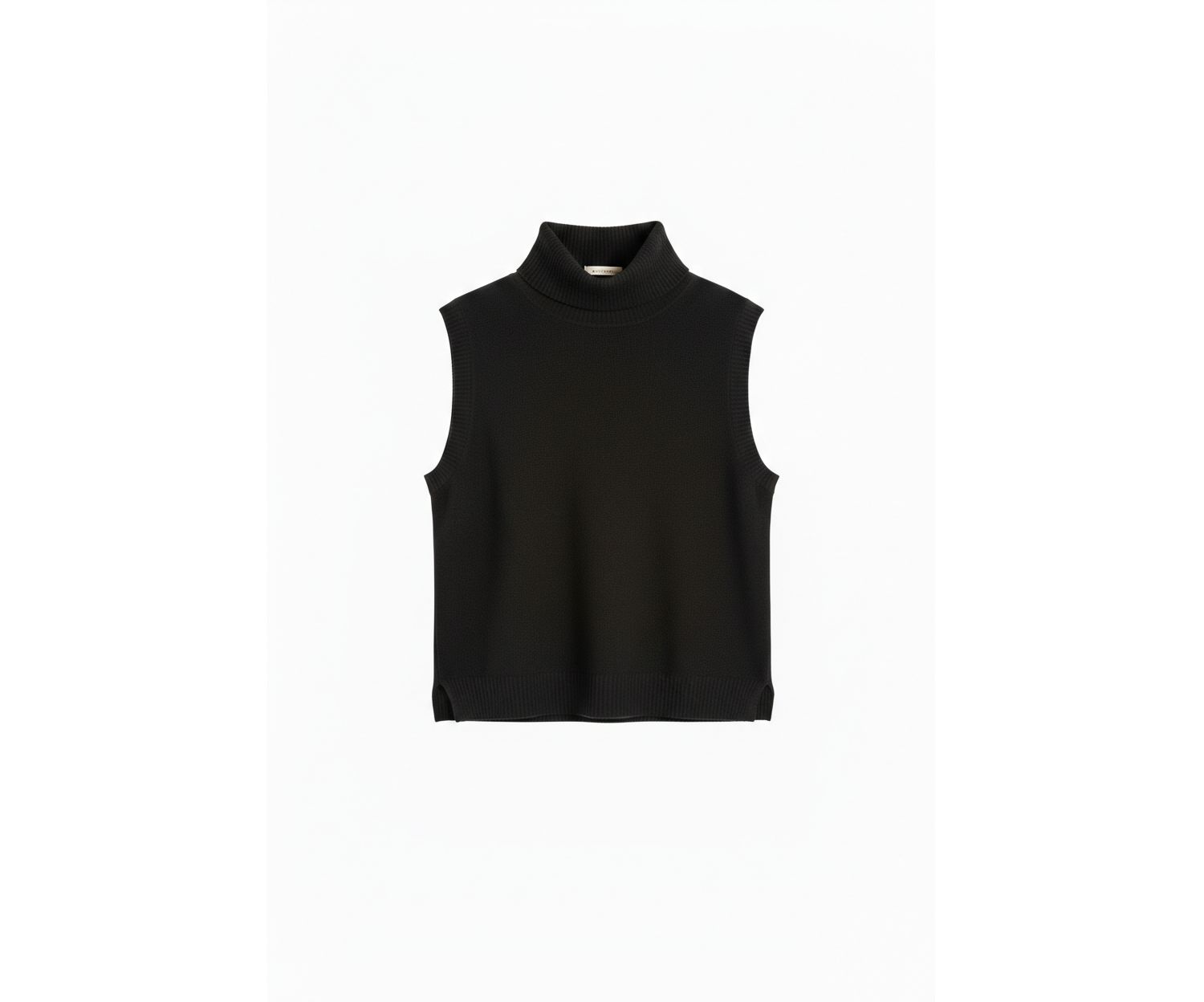 Women's Wool-Cashmere High-Neck Tank