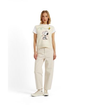 Women's Chinti and Parker Wool-Cashmere Snoopy Tank