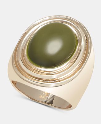 Cushioned Stone Statement Ring