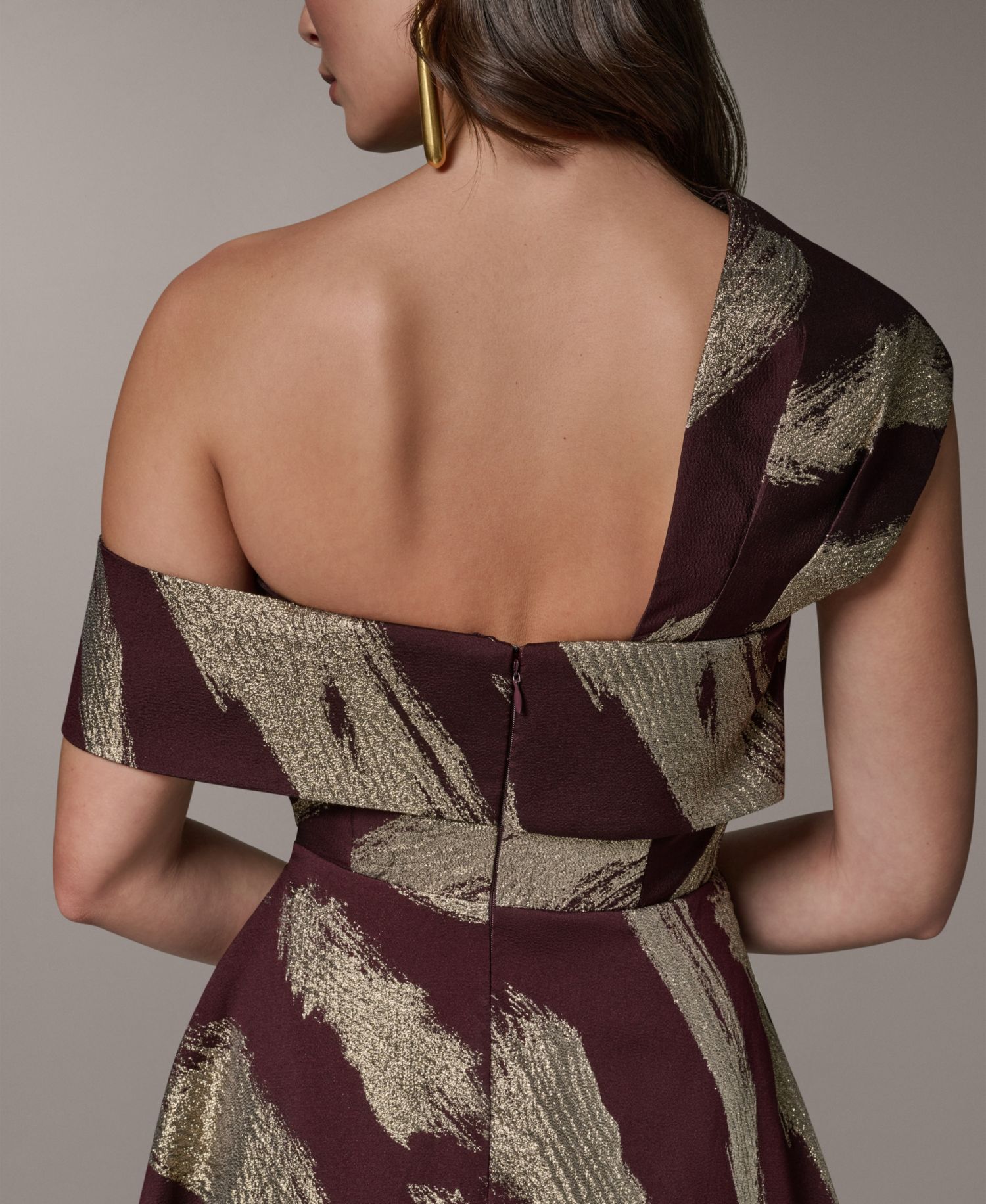 Women's One-Shoulder Evening Gown