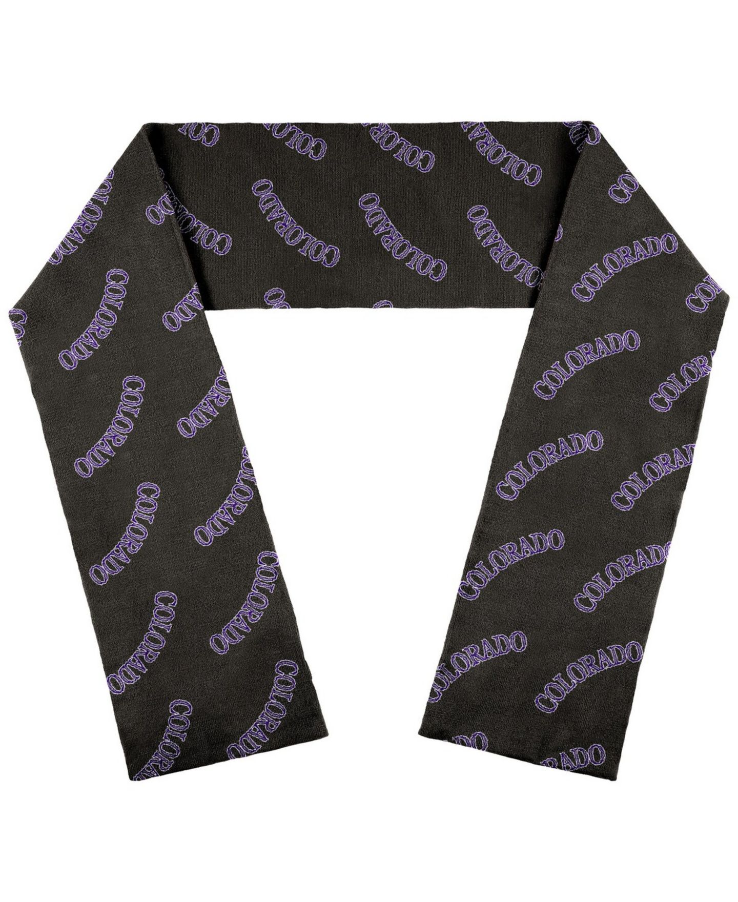 Женский шарф WEAR by Erin Andrews Colorado Rockies Team Wordmark — фото 1